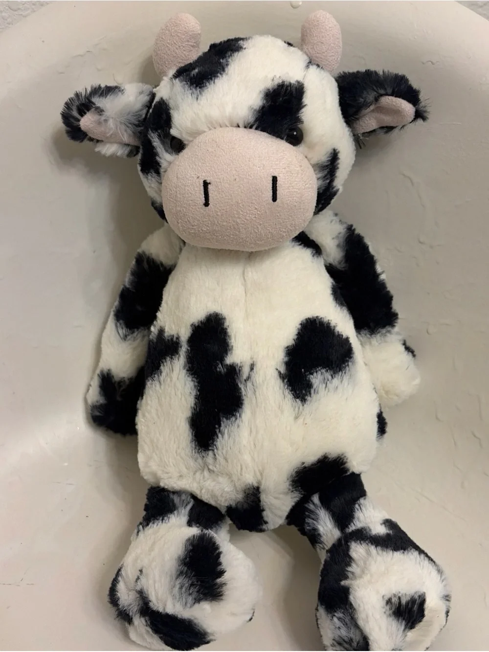 Jellycat Original Bashful Calf Cow - Excellent Condition